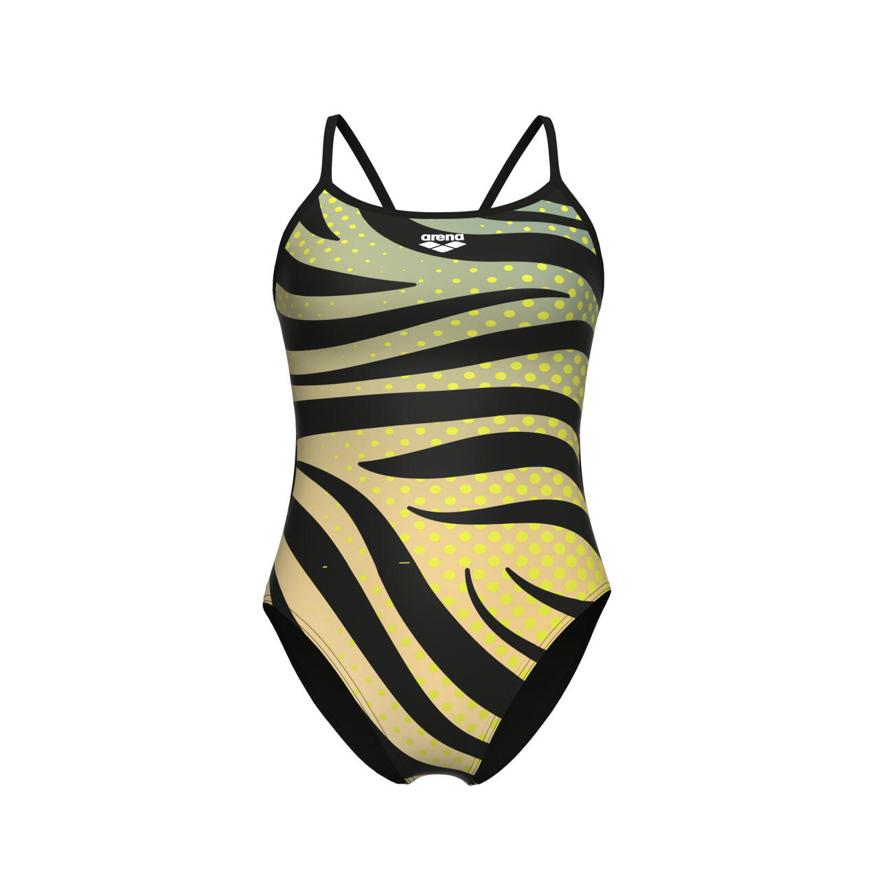 Dámské plavky arena Performance Women's Multi Stripes Lace Back 6/7