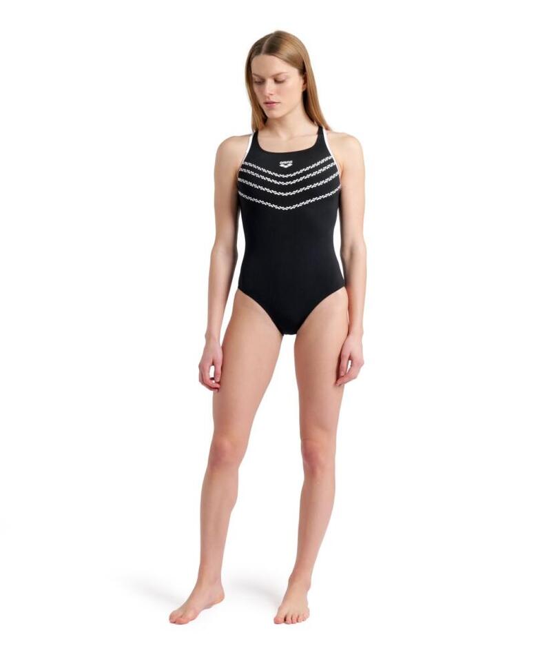 Strój kąpielowy damski treningowy Arena Women's Losange V Pro Back