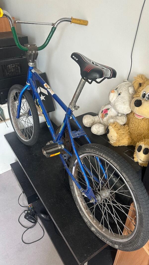 Entre Particuliers - Bmx vintage bleu 3/3