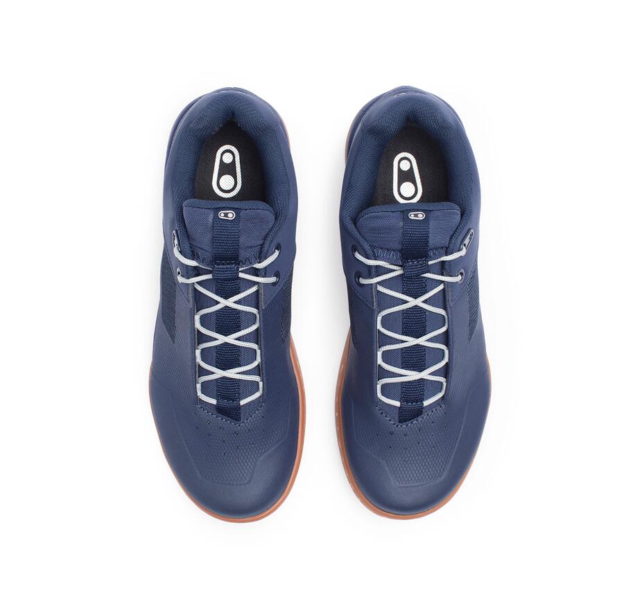 MALLET LACE Schuhe - marineblau/silberne Sohle 7/7