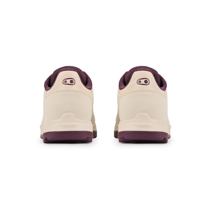 MALLET TRAIL LACE Schuhe - weiß/lila / lila Sohle 6/7