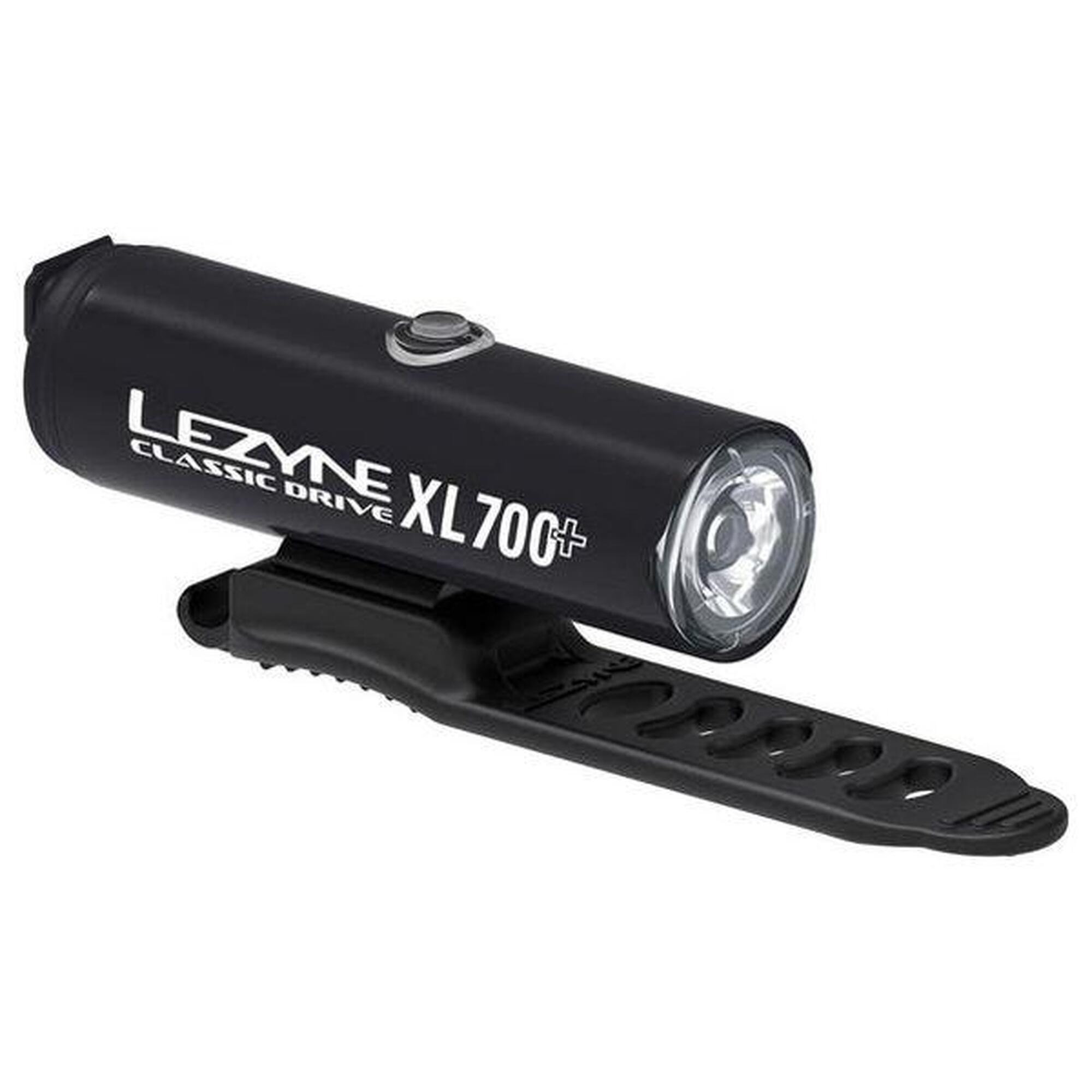 Lezyne - Éclairage Avant Lezyne Classic Drive Xl 700+ Noir - Éclairage Vélo - Noir - No Size - Decathlon