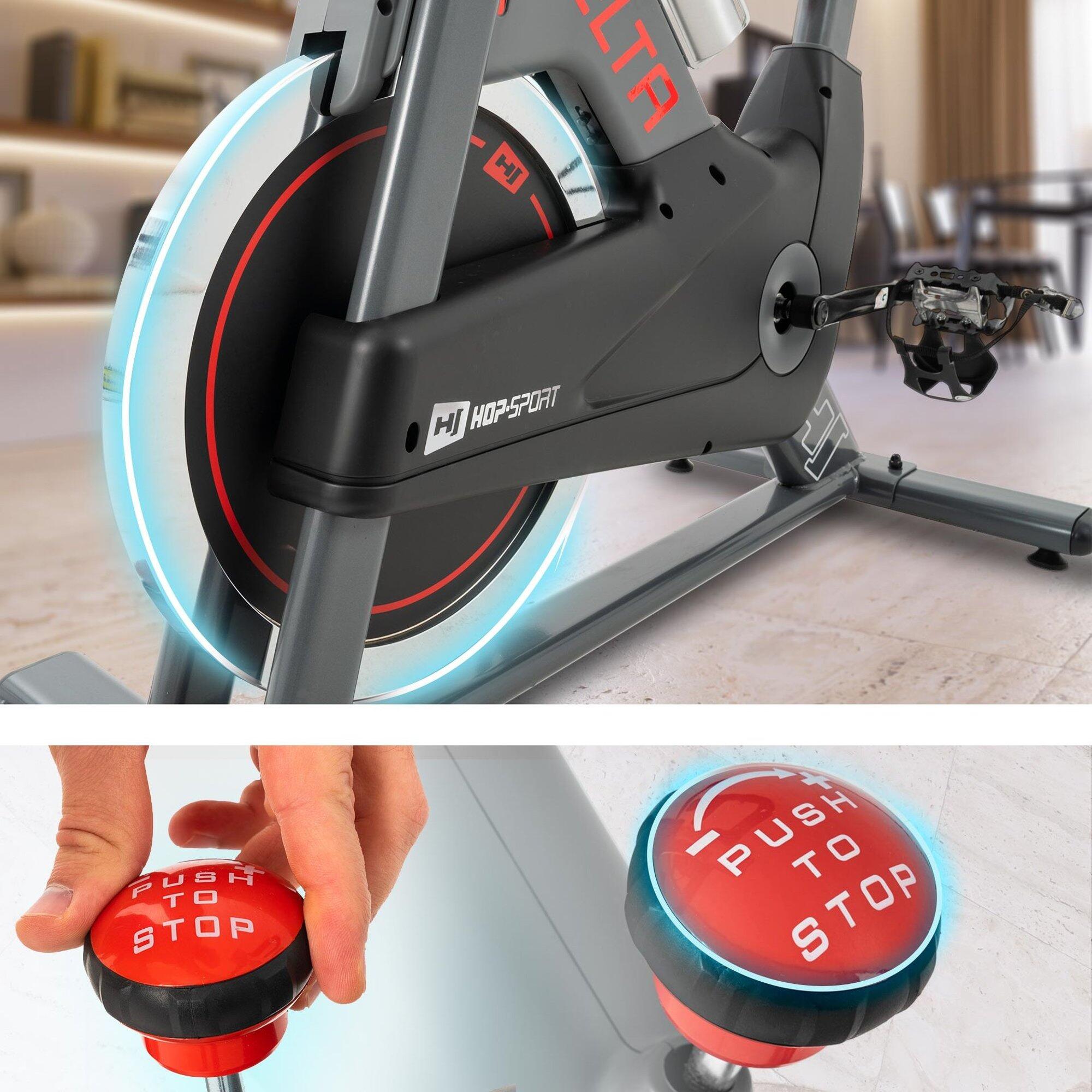 Cyklotrenažér Indoor Cycling Delta 20kg zátěž 3/7