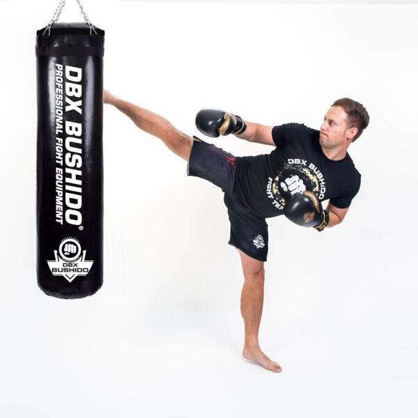 Worek bokserski DBX Bushido z granulatem gumowym SBRX 60kg 130cm 7/7