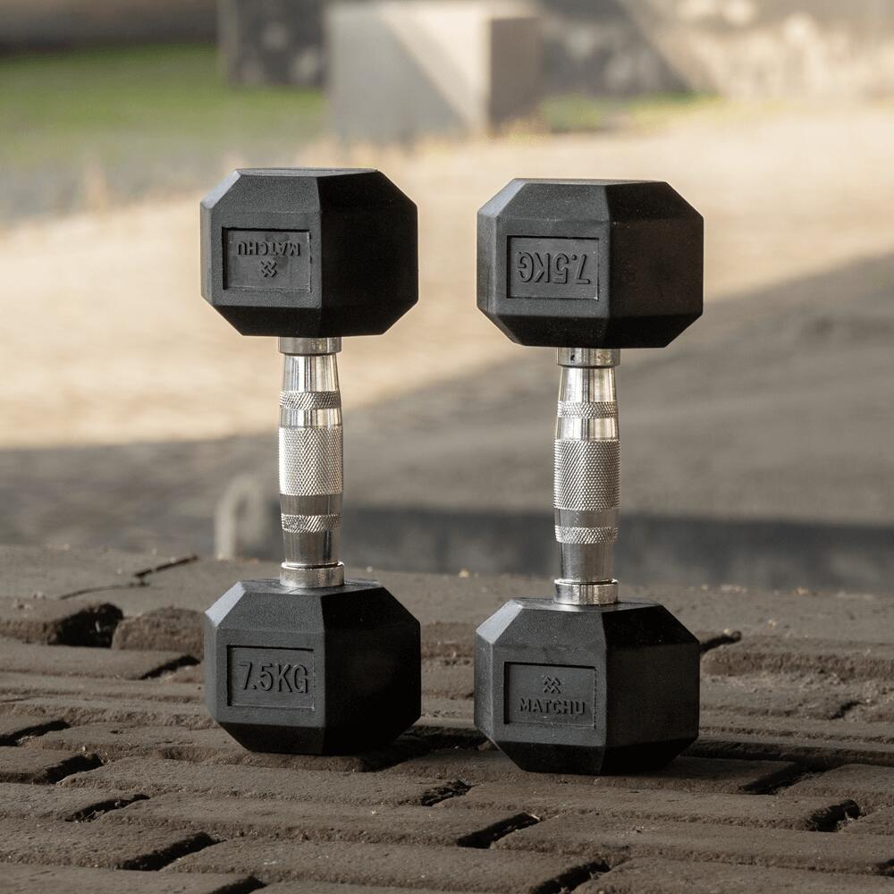Set haltères hexagonale - 2 x 7,5kg 3/7
