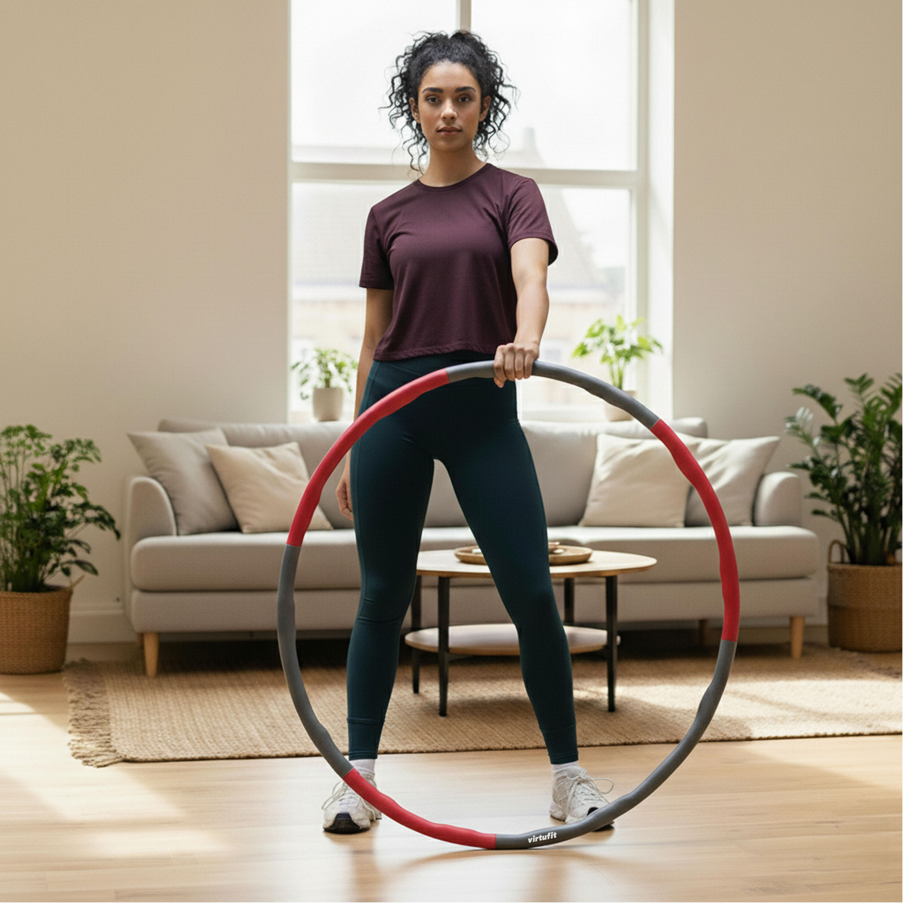 Hula Hoop Fitness - Cerceau - 100 cm - 1,8 kg 2/7