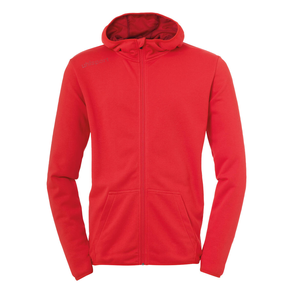 Uhlsport - Veste À Capuche Essential Hood Uhlsport - Sweat-shirt - Noir|rouge - S - Decathlon