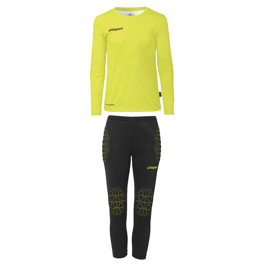 Long-sleeve shirt and leggings set for kids' goalkeeper Uhlsport Prediction