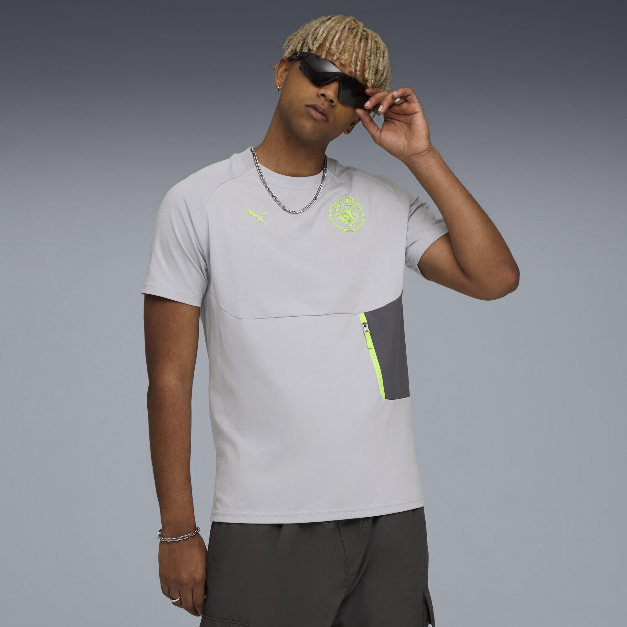 Manchester City PUMATECH T-shirt met zakje voor heren PUMA 2/7