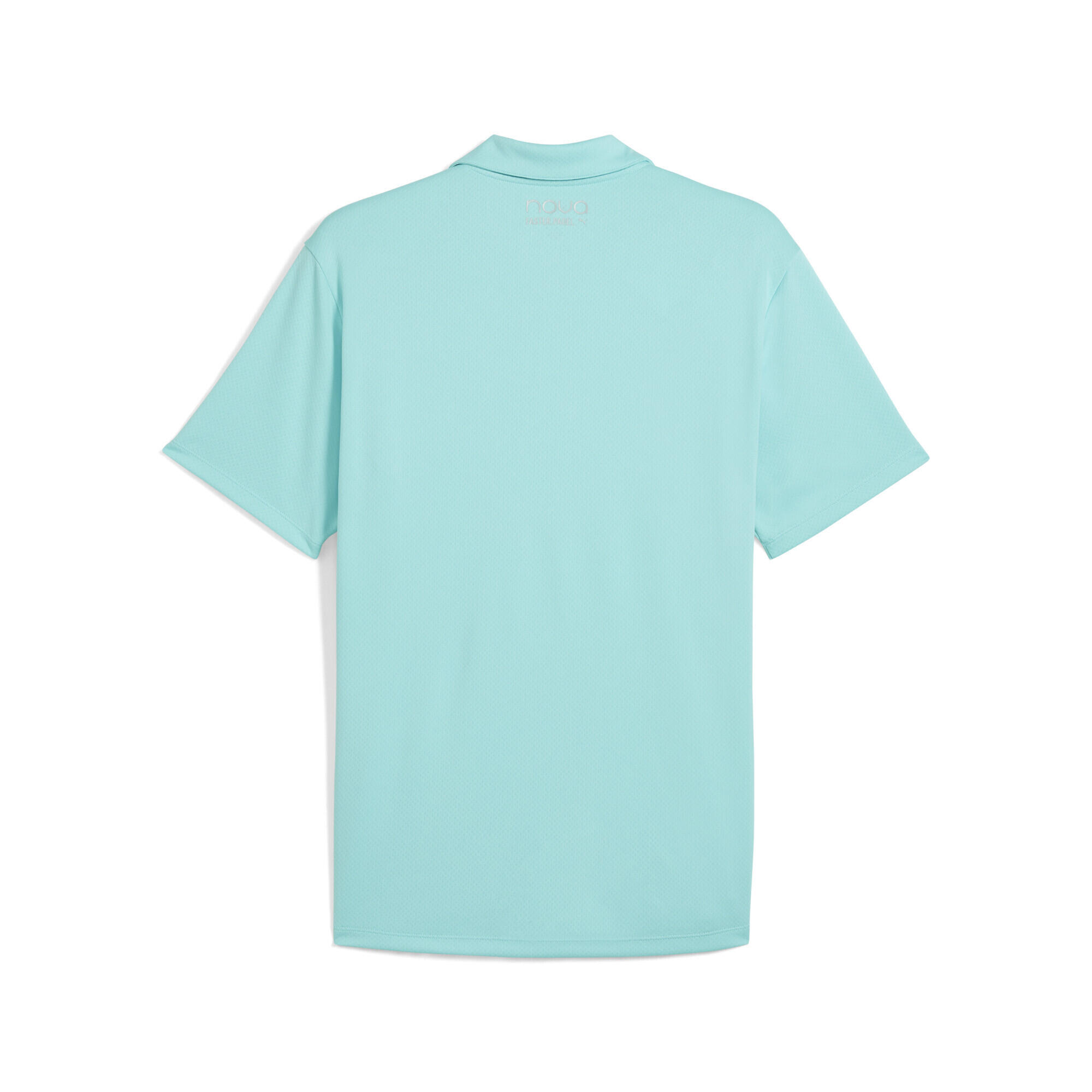 Tricou padel bărbați mâneci scurte Individual Padel Polo, albastru PUMA 2/3