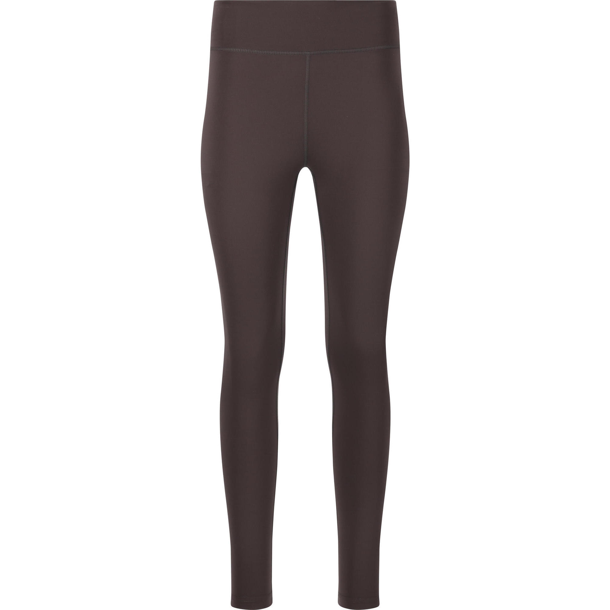 Endurance - Legging Femme Athlecia Franz - Collant De Running - Beige|marron|noir - Decathlon