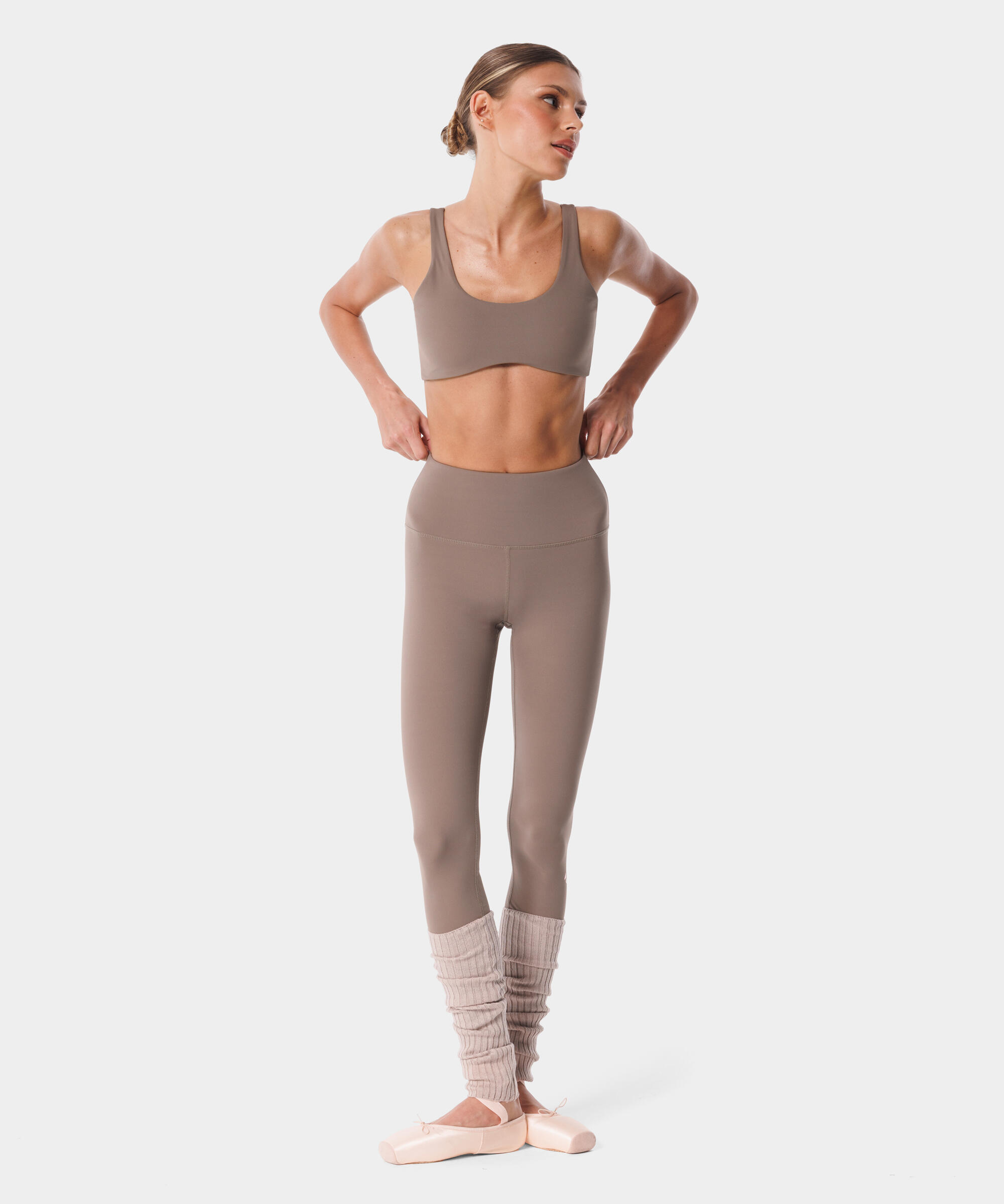 Legginsy crossback na pilates dla kobiet Carpatree Balletcore 4/6