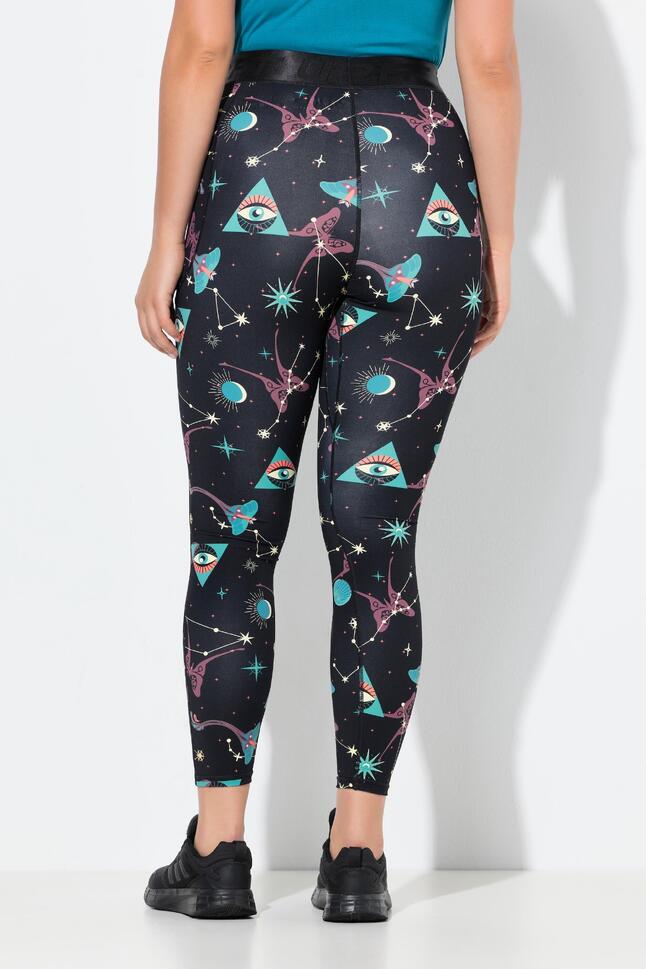 Damskie Legginsy sportowe szybkoschnące kieszenie z recyklingu