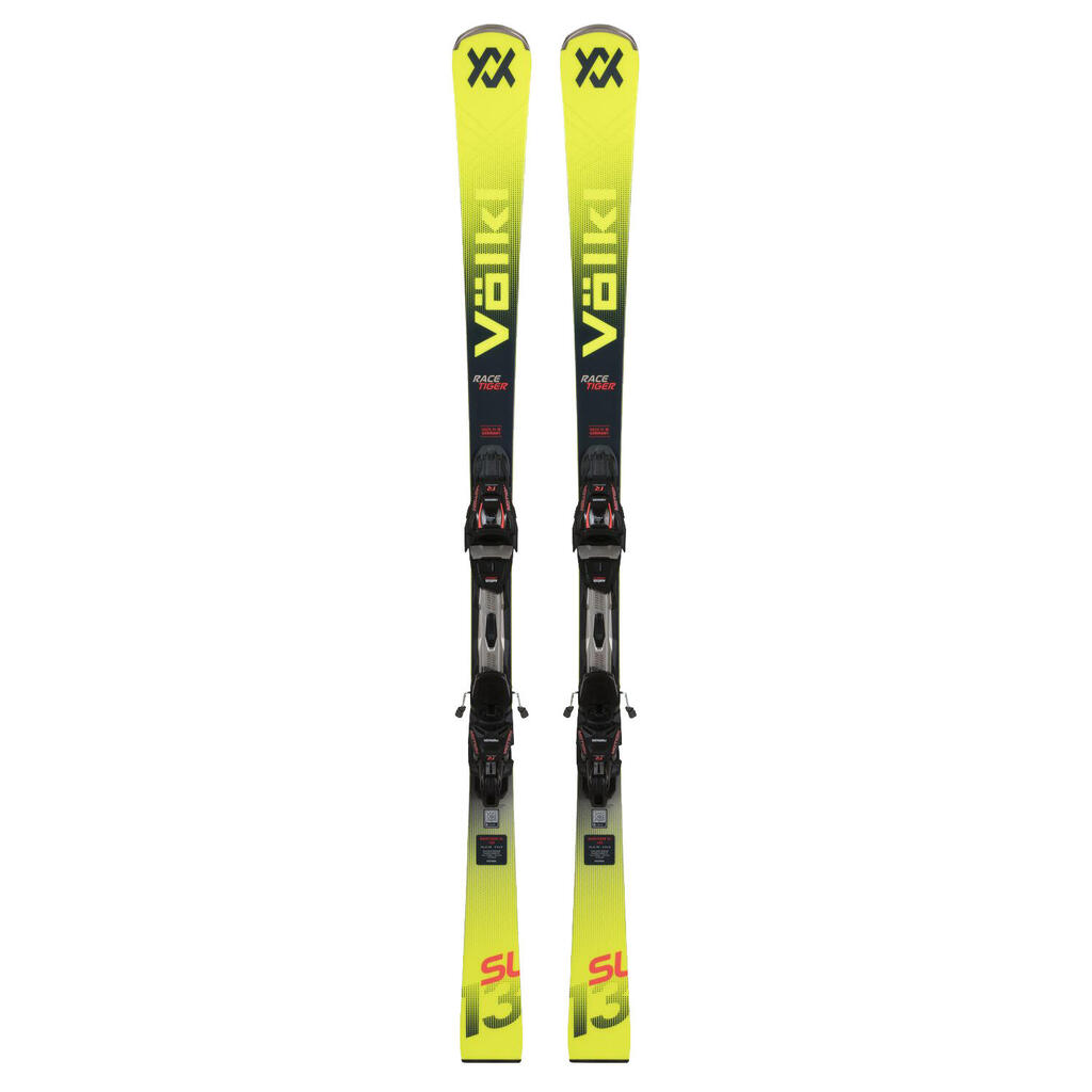 Volkl Racetiger sl rmotion-t ski pack + Rmotion-t 12 bindings yellow for men