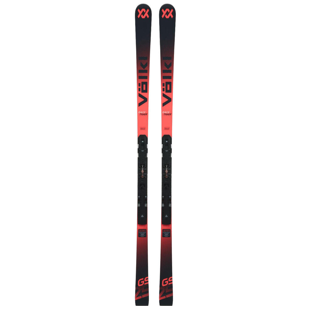 Volkl Racetiger gs r wc-plate + Comp 16 bindings Red Men's ski pack