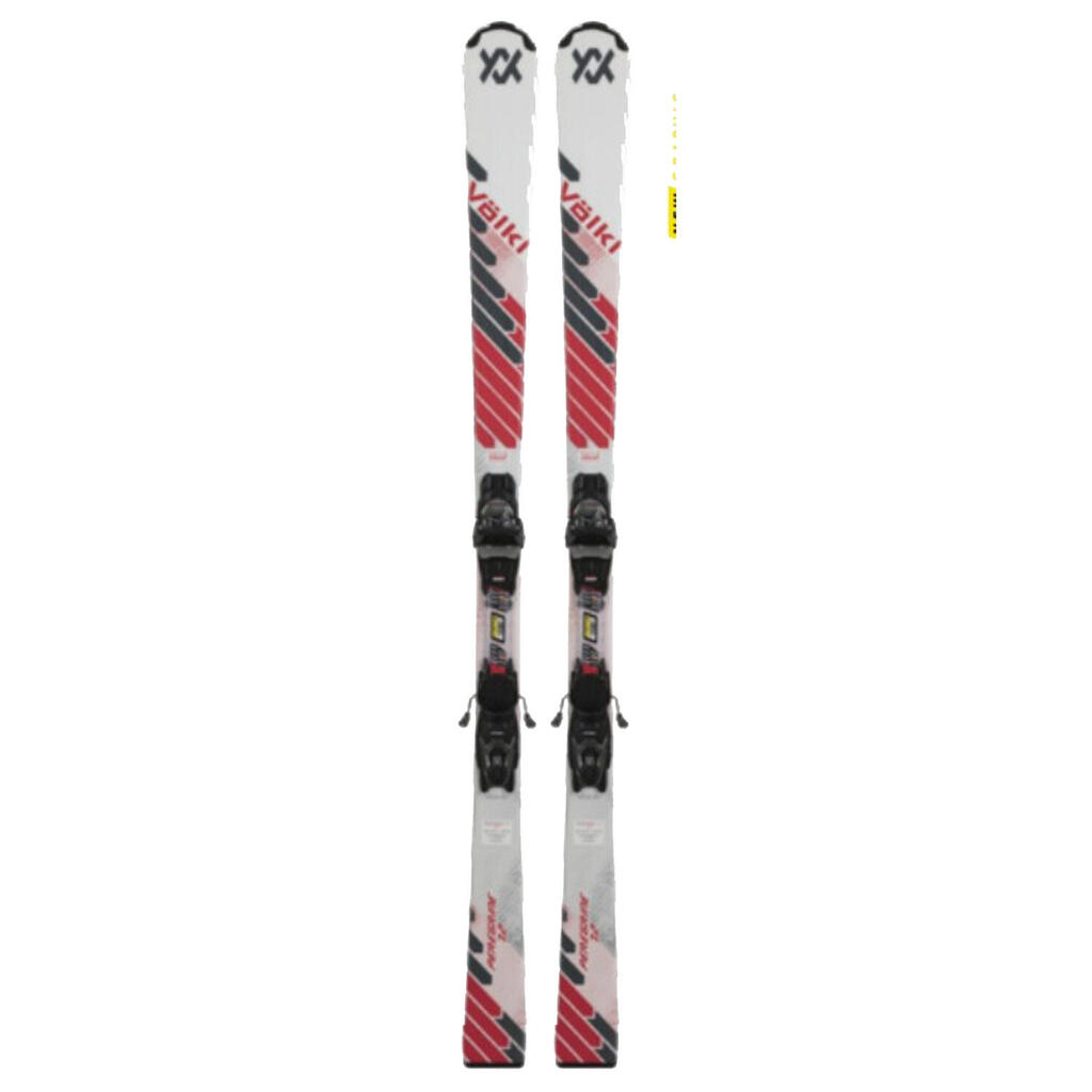 Men's Volkl Peregrine 7.2 fdt-rent ski pack + Fdt tp 10 bindings White