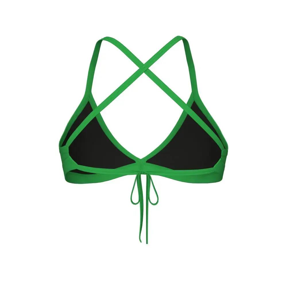 ARENA W Top nuoto Team Tie Back Unito - team green 4/5