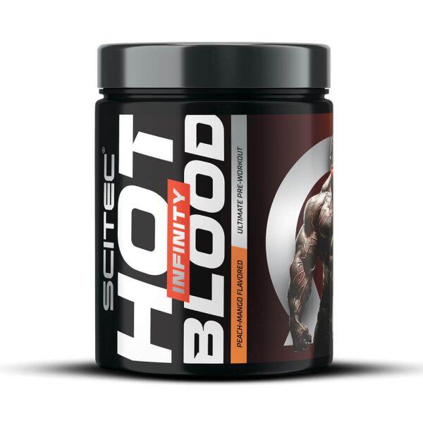 SCITEC NUTRITION Hot blood infinity - 350g Pêssego Manga da Scitec Nutrition
