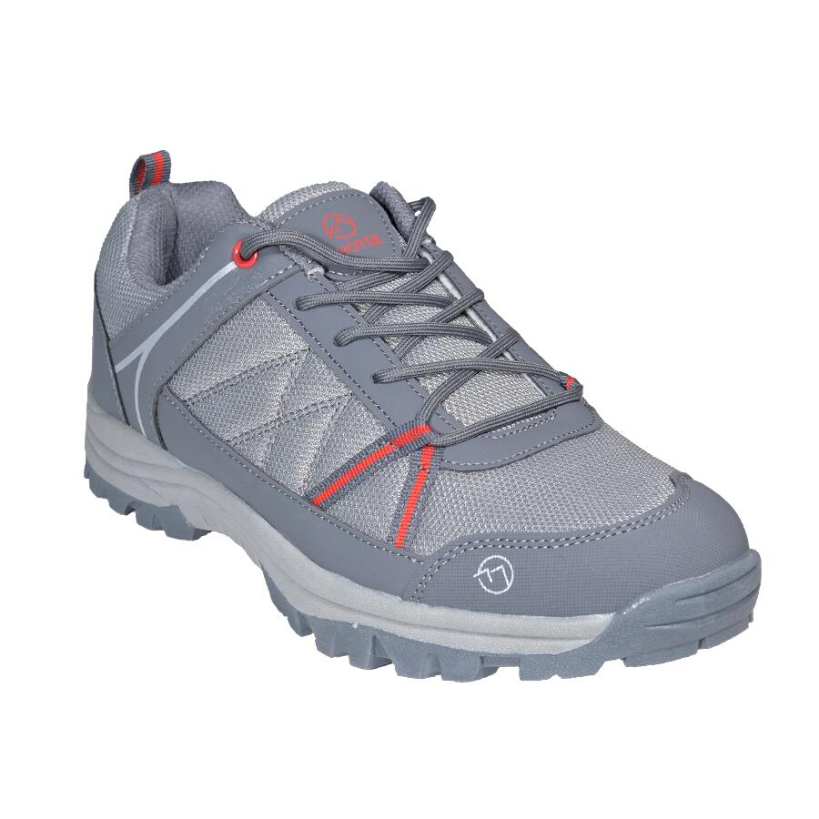 Lhotse - Chaussures De Randonnée - Gris/rouge - Chardon - 46 - Chaussures À Crampons - Gris|rouge - 46 - Decathlon