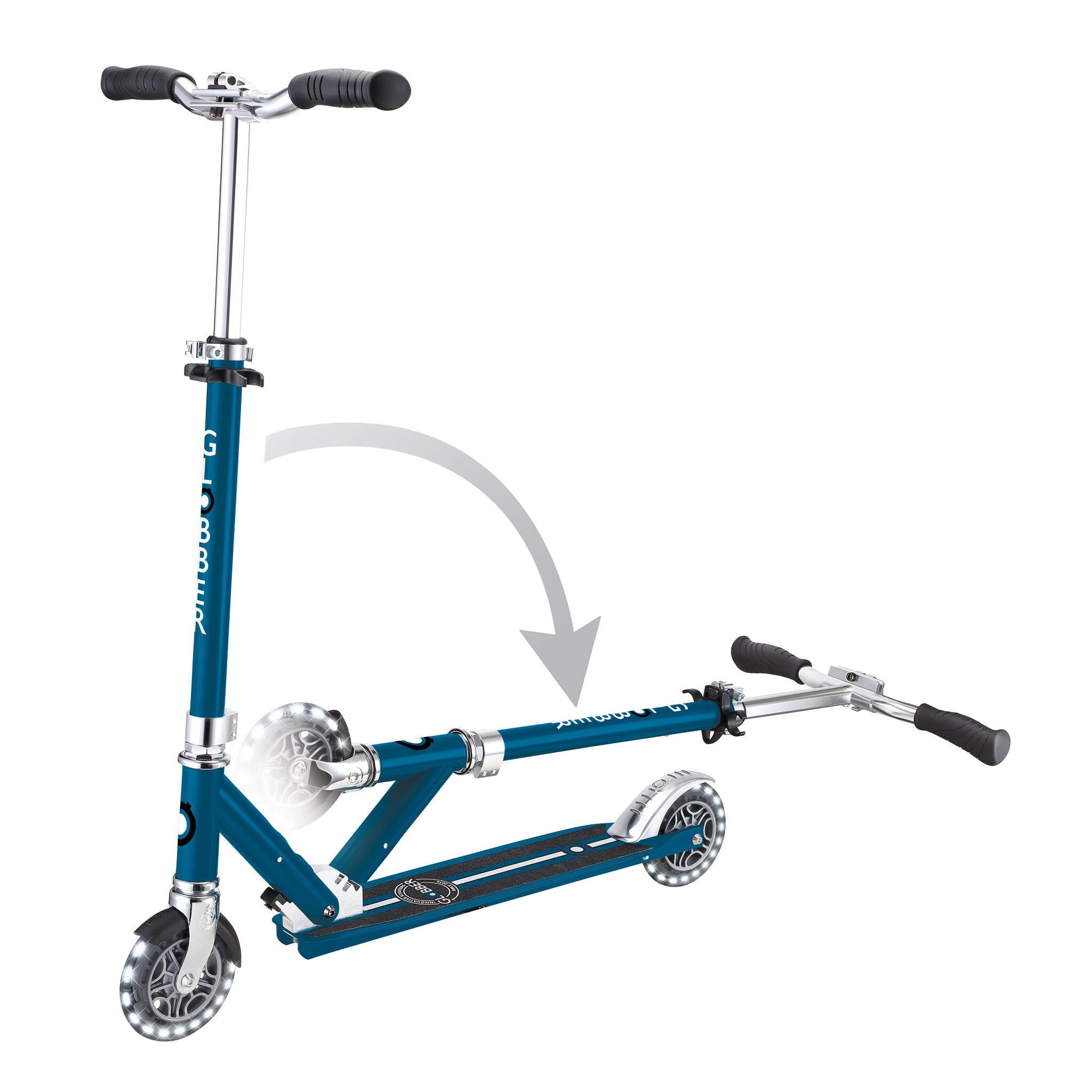 Trottinette  Flow Element Lights  Petrol Bleu 6/6