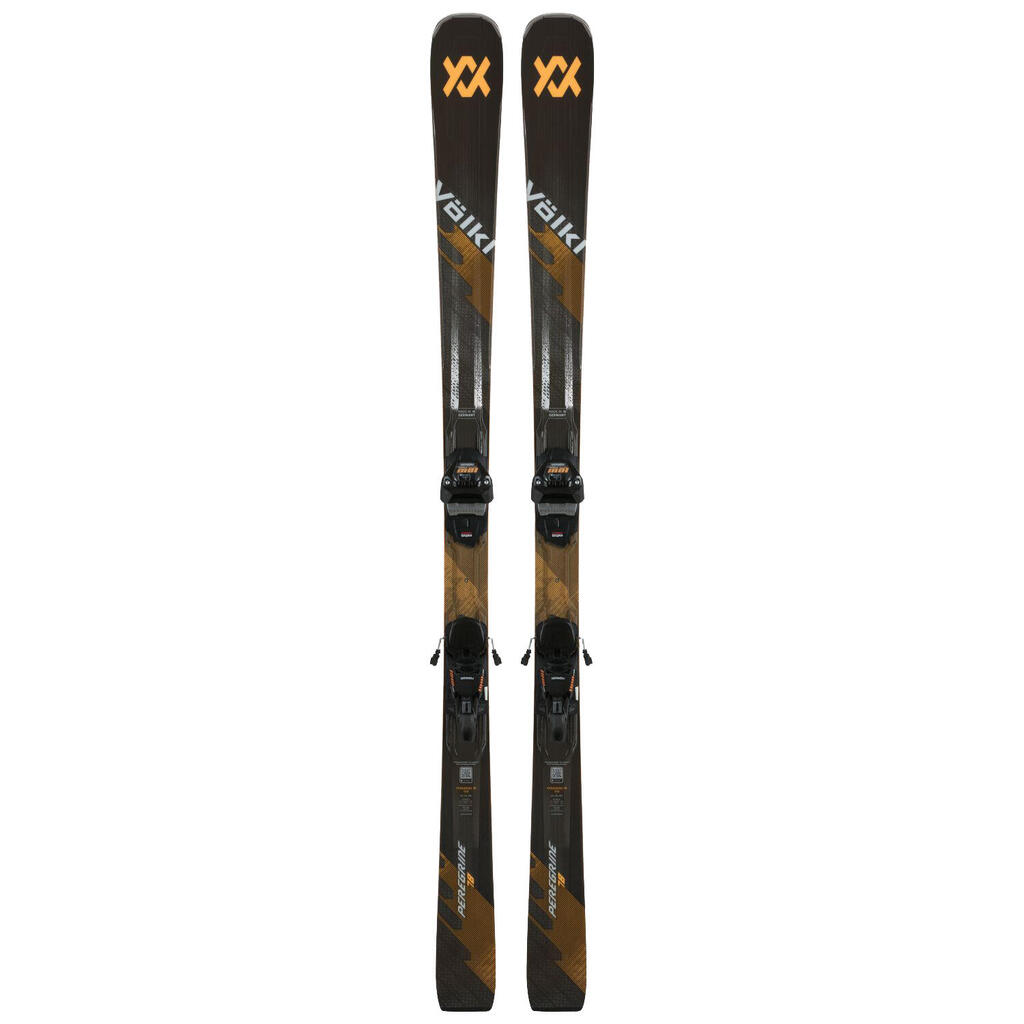 Volkl Peregrine 78 lowride + Lowride 11 tcx brown ski pack for men