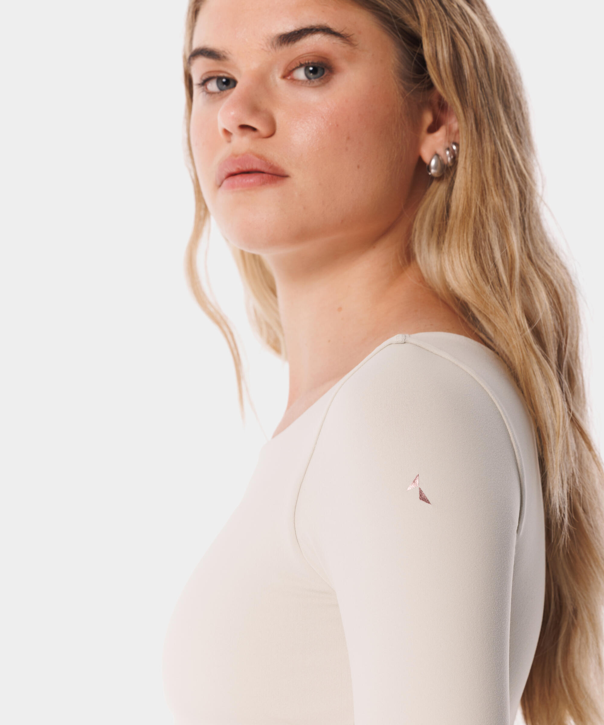 Longsleeve z wycięciem dla kobiet na fitness Carpatree Balletcore 3/5
