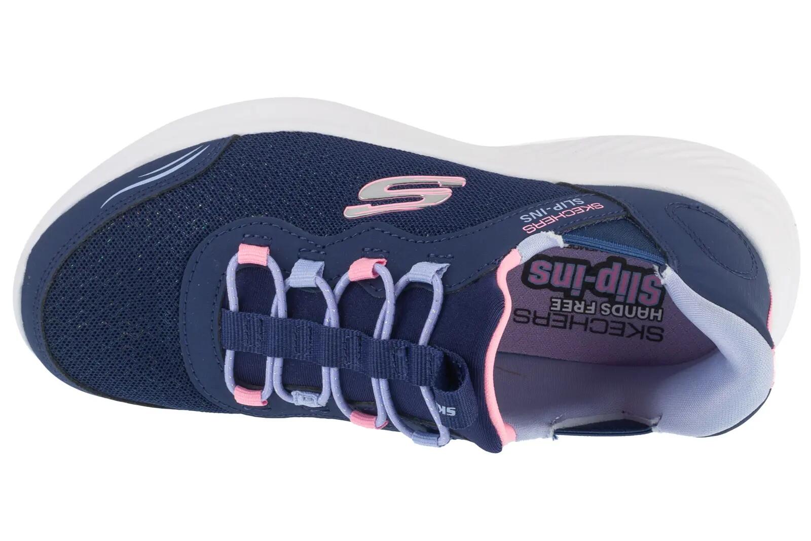 Buty sportowe Sneakersy dziewczęce,  Slip-Ins: Bounder - Simple Cut 3/4