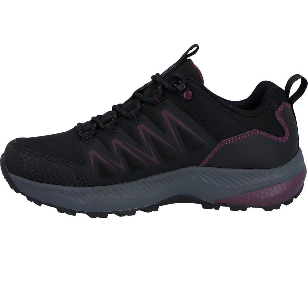 "Stealth Trail" Sneaker für , niedrig geschnitten Damen Schwarz/Violett 3/4
