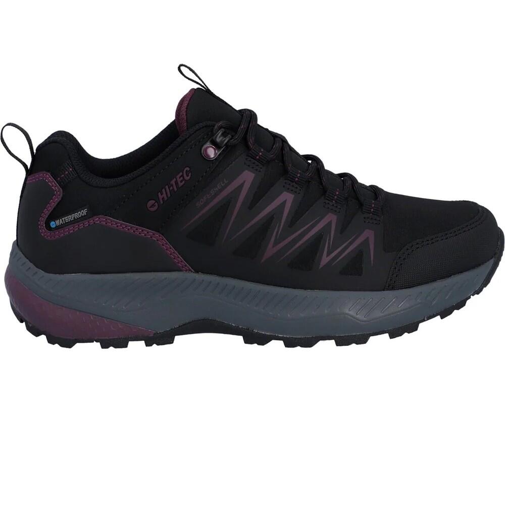 "Stealth Trail" Sneaker für , niedrig geschnitten Damen Schwarz/Violett 4/4