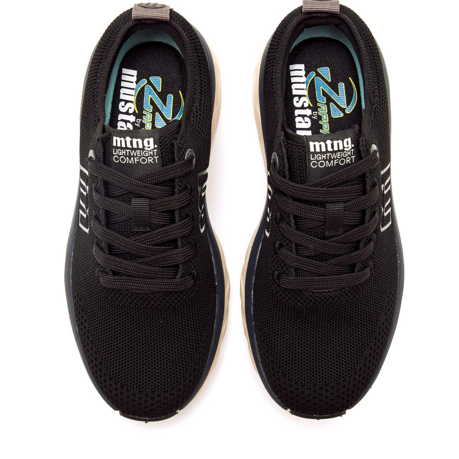 Sneakers Donna MTNG Sinaka Nero 4/6