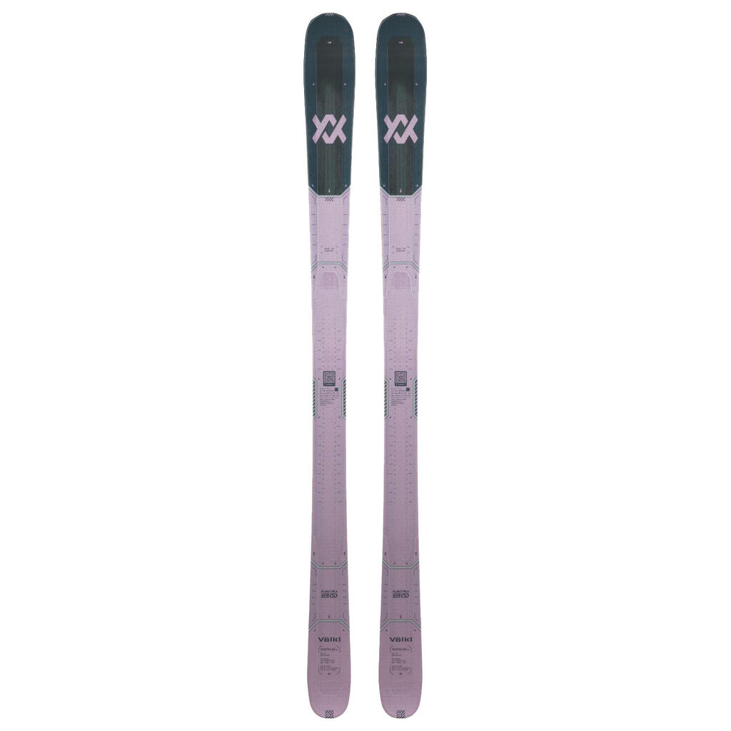 Women's Volkl Mantra 80 w flat + Squire 10 d bindings Pink ski pack