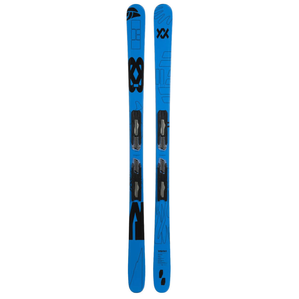Volkl Revolt 81 demo fdt ski pack + Fdt tp 10 bindings Blue Man