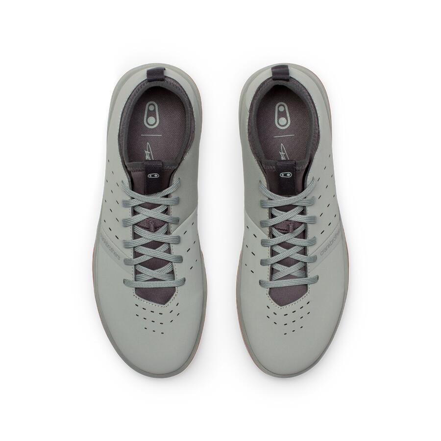 Chaussures STAMP STREET LACE - vert sauge/gris / semelle marron 6/7