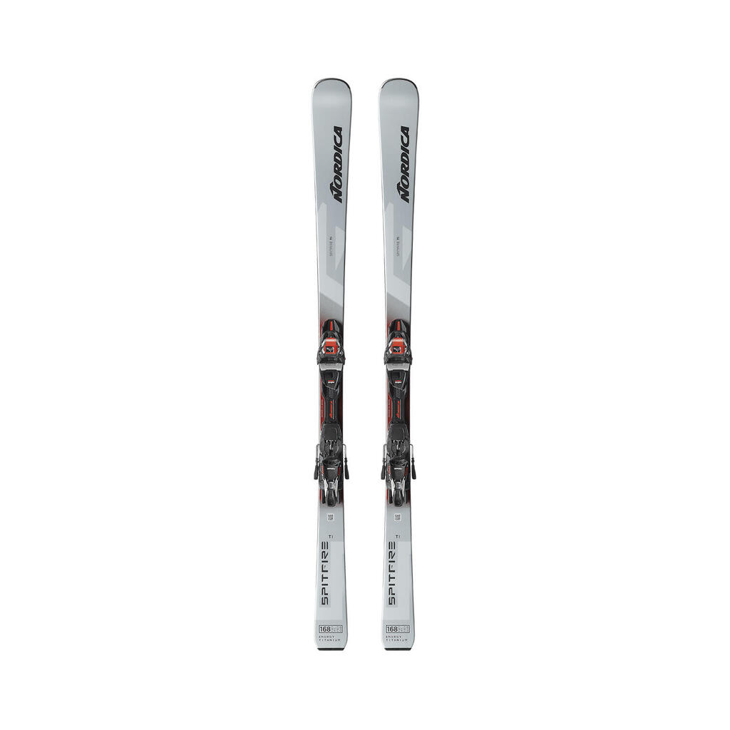 Nordica Spitfire ti r ski pack + Tp2 lt11 fdt Grey bindings for men