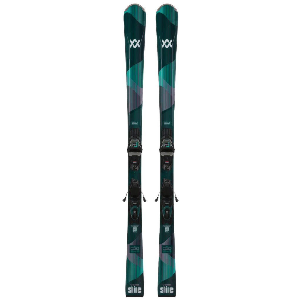 Women's Volkl Shine 76 + Vmotion 10 bindings ski pack