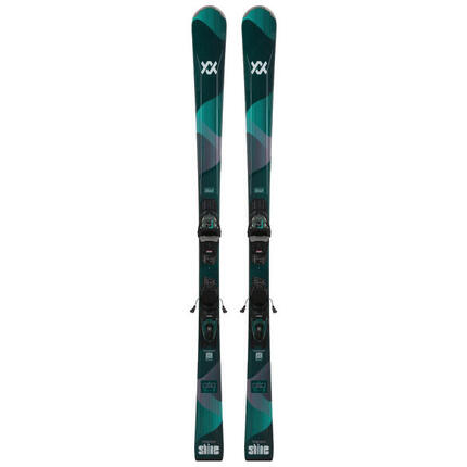 Pack Ski Shine 76 +fixations Vmotion 10 Femme