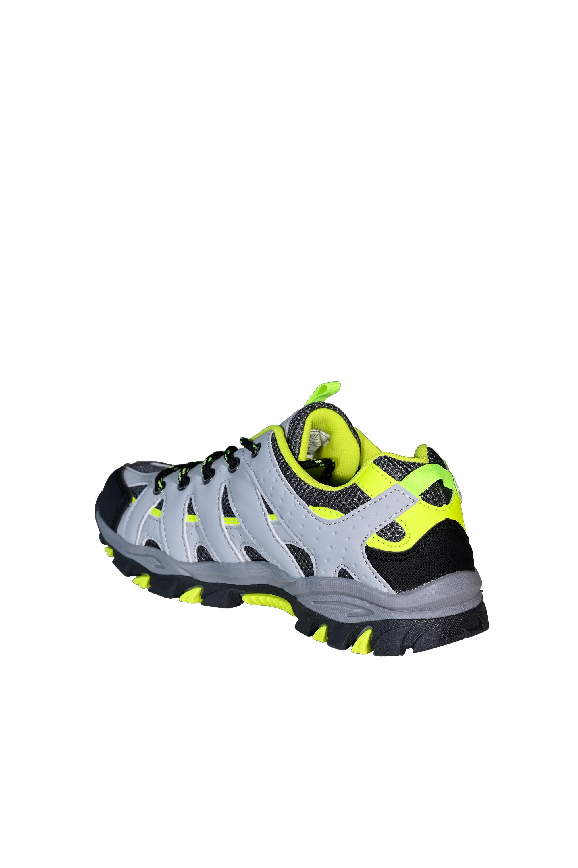 Chaussures de randonnée MYOSOTIS - Gris/Anis - 32 4/5