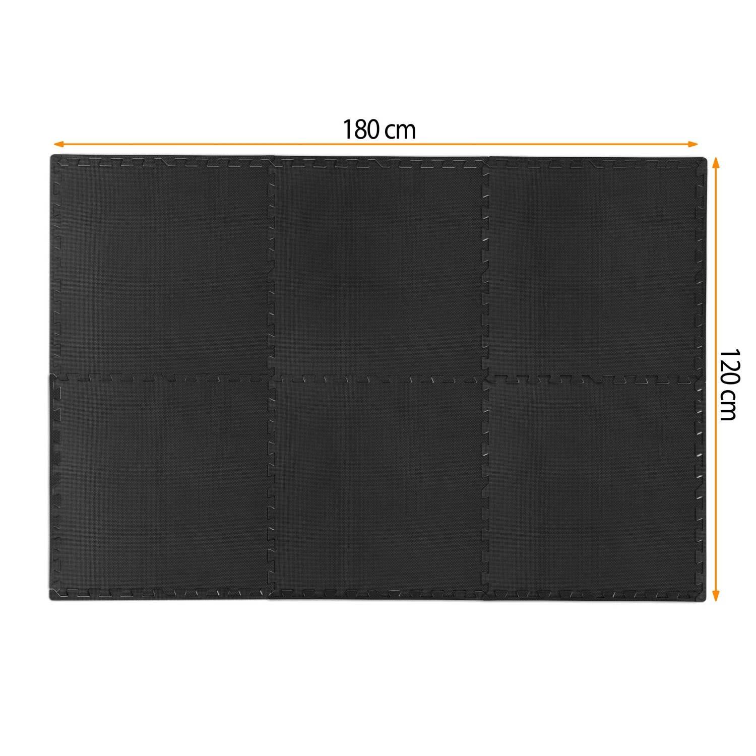 Mata do ćwiczeń Neo-sport NS-924 gimnastyczna puzzle 180x120 cm 192401 7/7