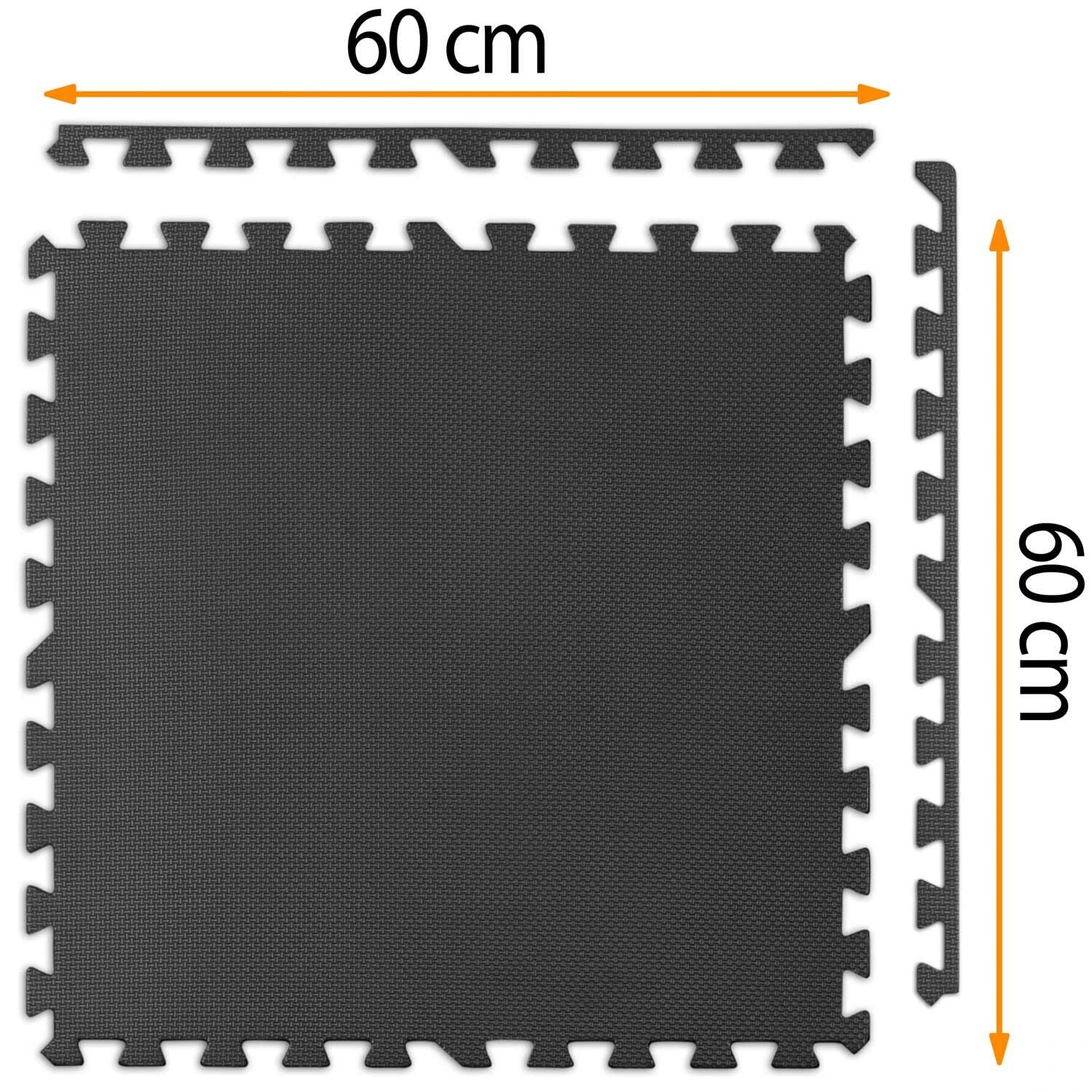Mata do ćwiczeń Neo-sport NS-924 gimnastyczna puzzle 180x120 cm 192401 6/7