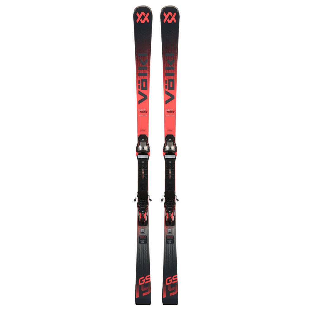 Volkl Racetiger gs master ski pack + Comp 16 gw bindings Red Man