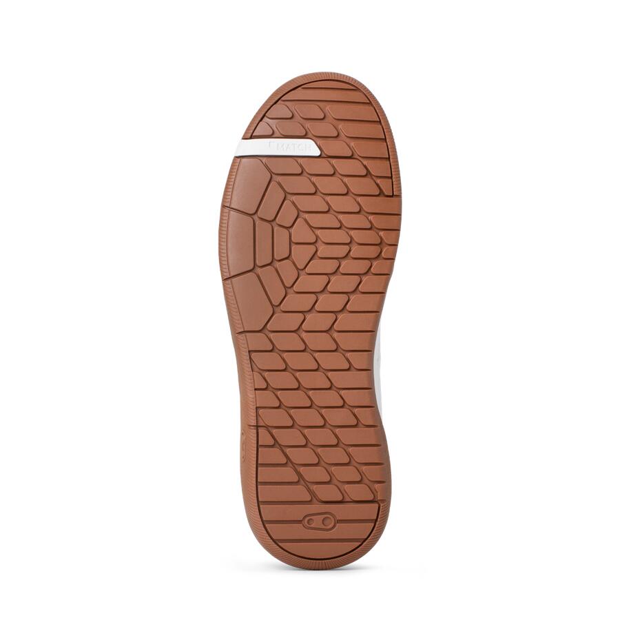 Chaussures STAMP STREET LACE - blanc/or / semelle marron 2/7