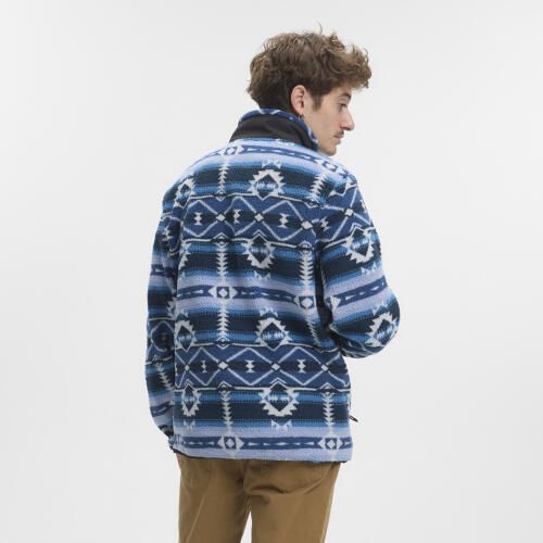 Sudadera con tejido Polar de cuello alto con media cremallera 2/6