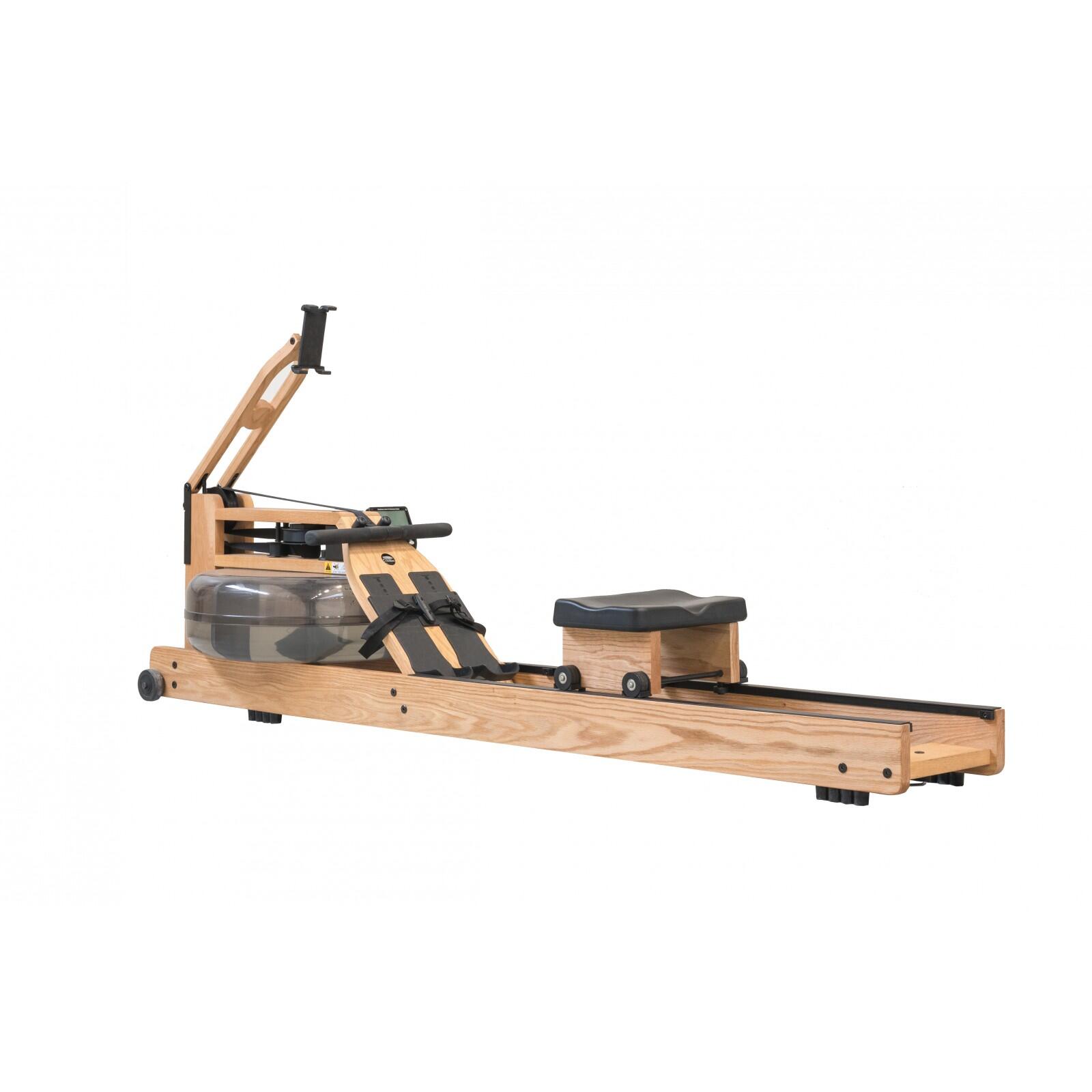 WaterRower Tafelhouder van Walnotenhout 3/4