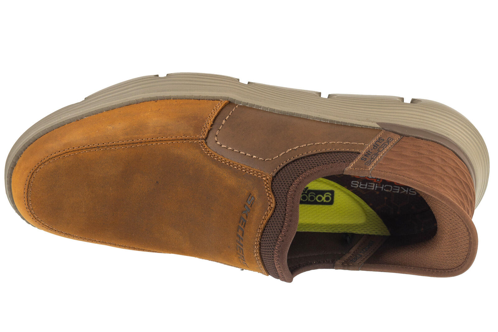 Buty do chodzenia męskie,  Slip-Ins: Garza - Dorado 3/4