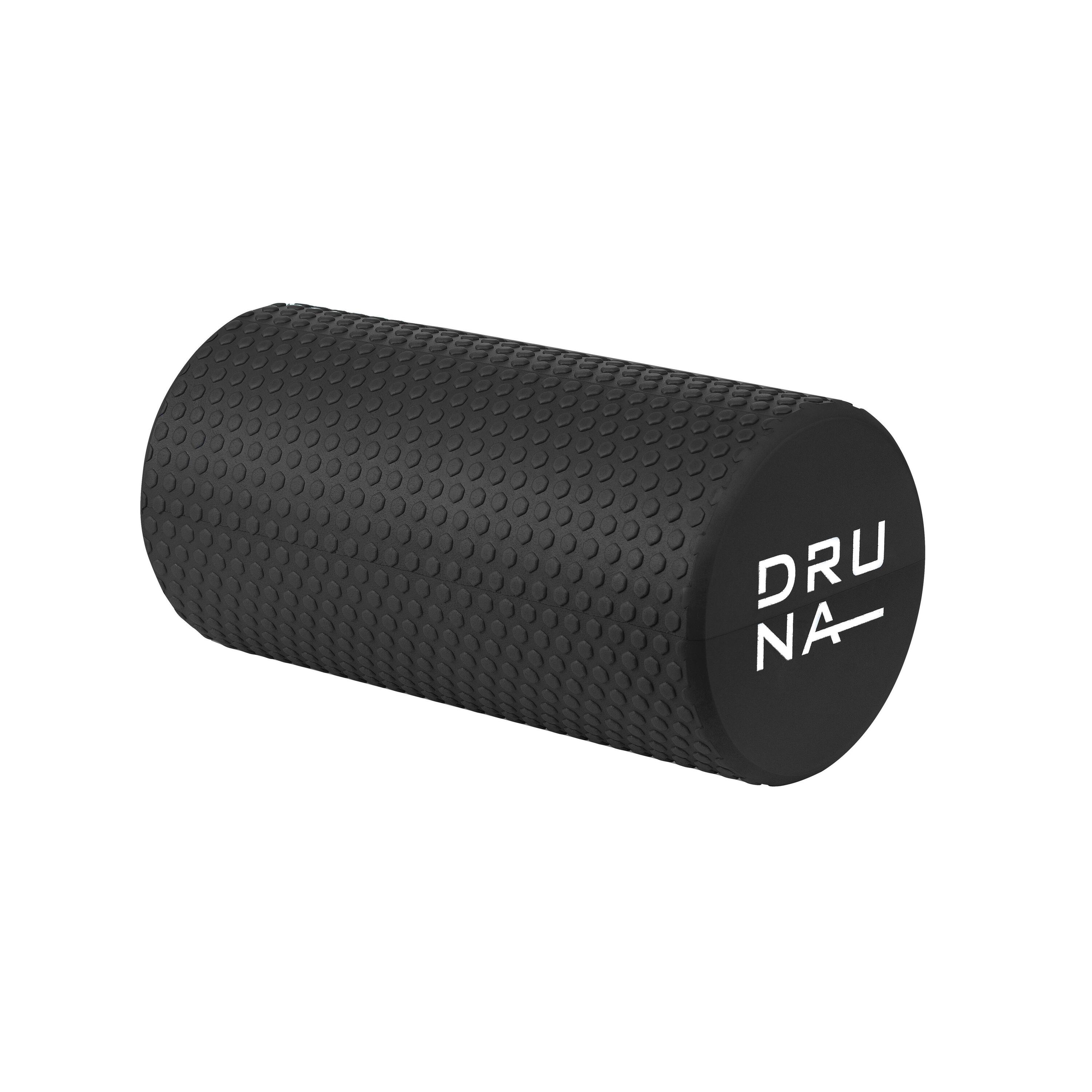 INDIGO SPORTS Rolo de Espuma Foam Roller Para Massagem, Yoga e Fitness INDIGO 30*15 cm Preto