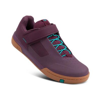 Stamp speedlace schoenen - paars/blauw/bruine zool