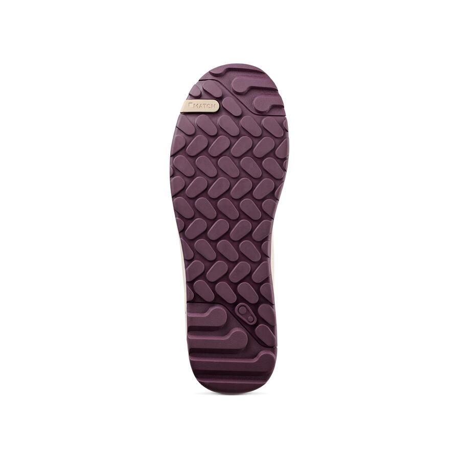 STAMP TRAIL LACE Schoenen - wit/paars / paarse zool 2/6