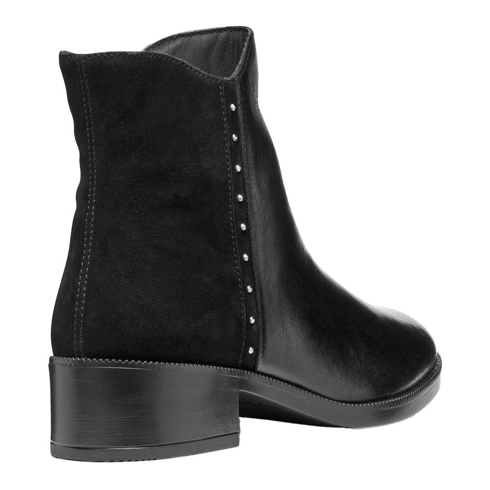 Womens/Ladies D Camexia Suede Ankle Boots (Black) 2/4