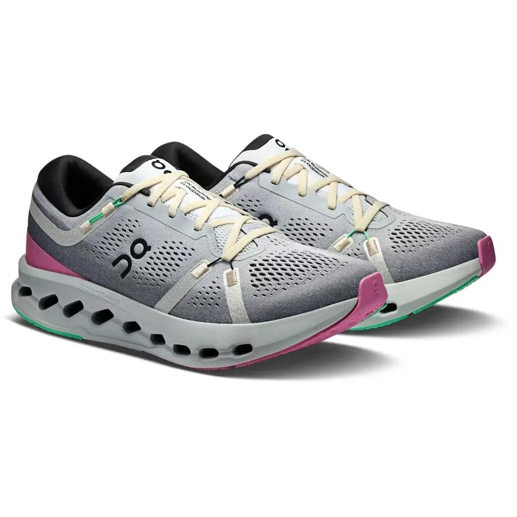 Scarpe da corsa On Running Cloudsurfer 2 Bianche 3/4