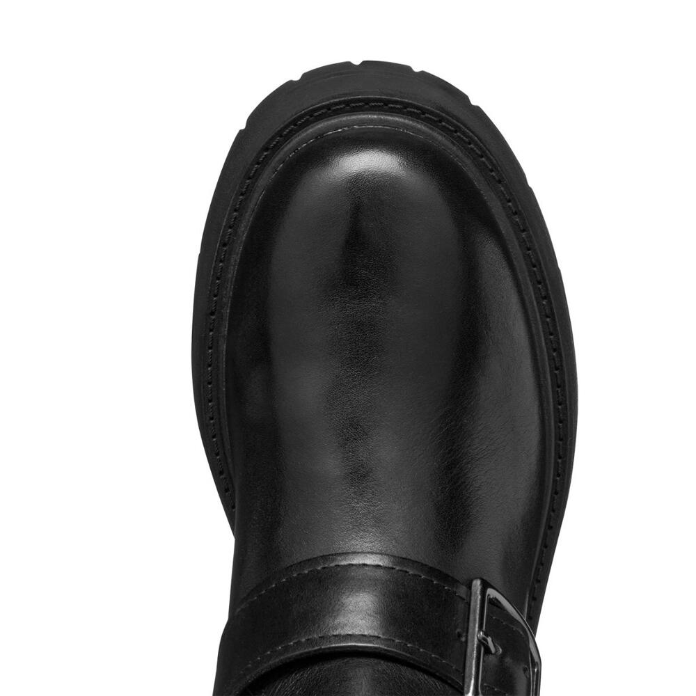 Stivali PelleDonna Geox D Spherica Ec7 Nero 4/4